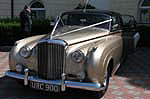 ein historischer Bentley wurde als Hochzeitswagen genutzt