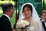 vor der Hochzeit: Kazuko mit ihrem Vater
