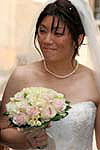 Kazuko vor ihrer Hochzeit