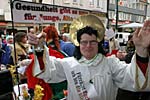 Kleinster Karnevalszug der Welt in Unna mit Helmut Scherer