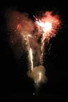 groartiges Feuerwerk bei der Macht der Nacht in Saalhausen